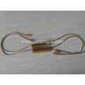 Rectangle shape plastic seal tag with string